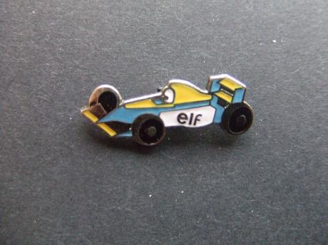 F1 racewagen sponsor Elf benzine